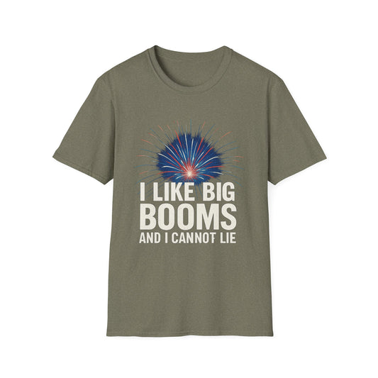 I Like Big Booms and I Cannot Lie – 4th of July Tee