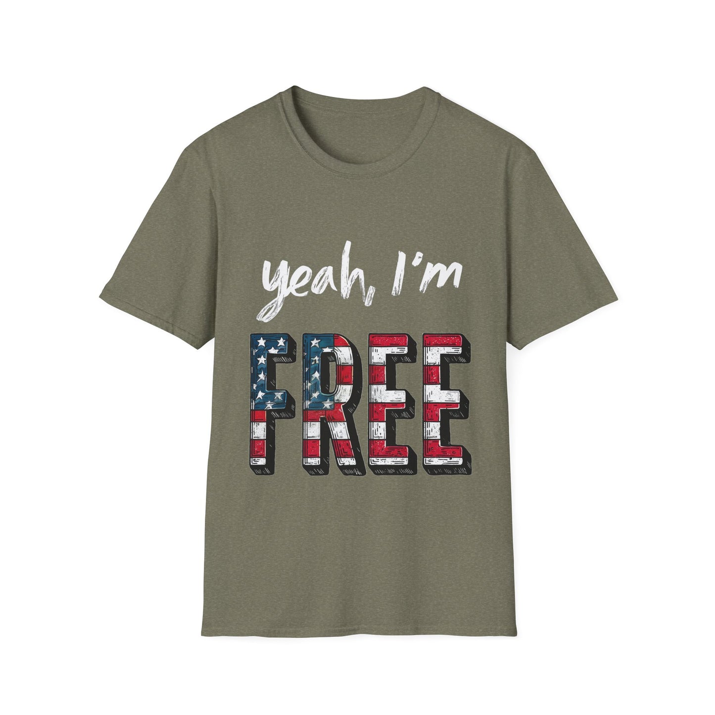 Yeah, I’m FREE – 4th of July Tee