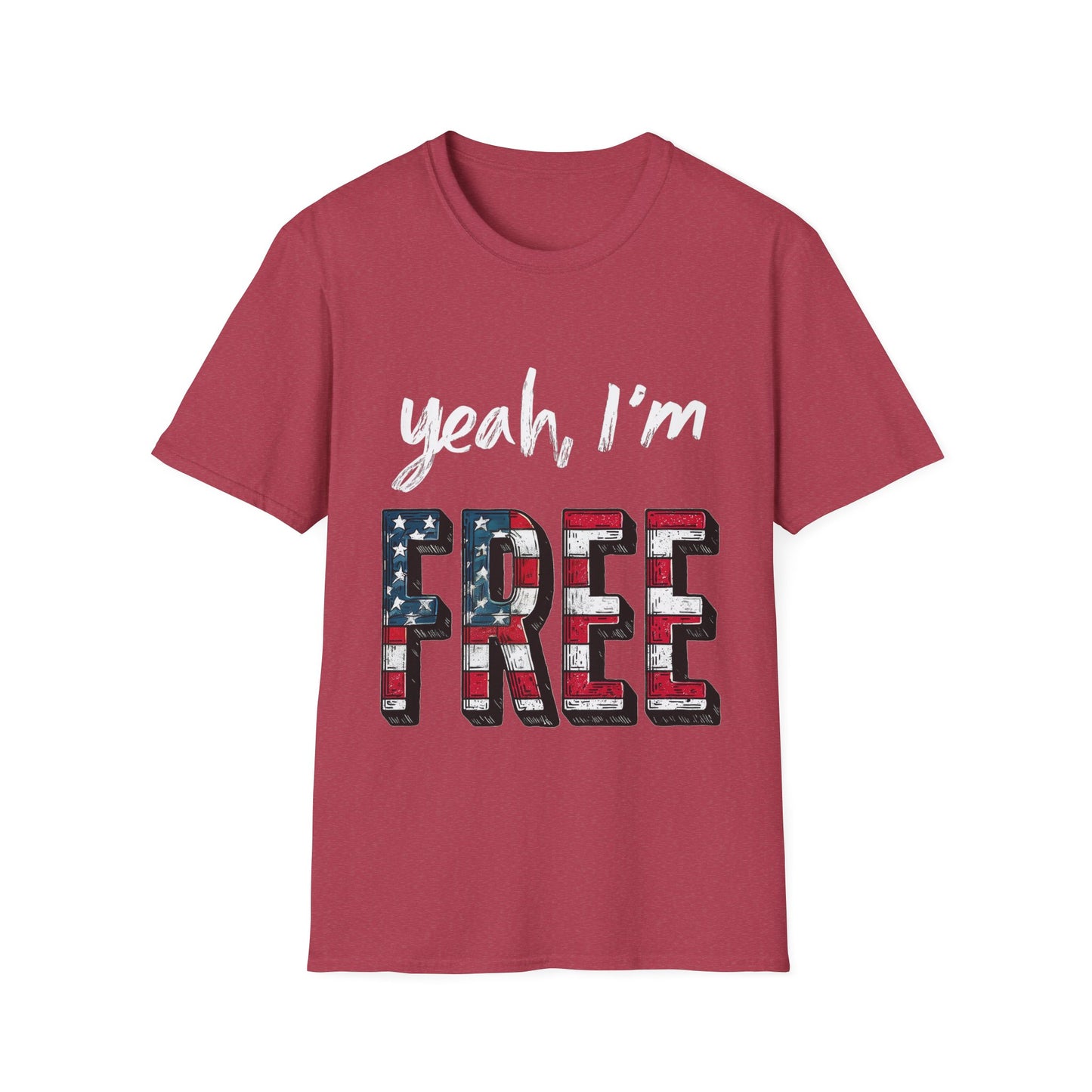Yeah, I’m FREE – 4th of July Tee