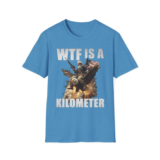 WTF is a Kilometer?! – George Washington Eagle Assault Tee