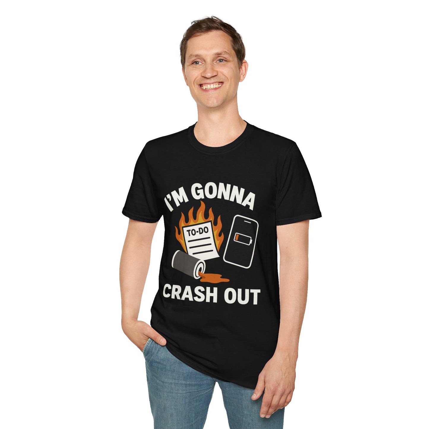 I'm Gonna Crash Out – Funny Burnout Tee