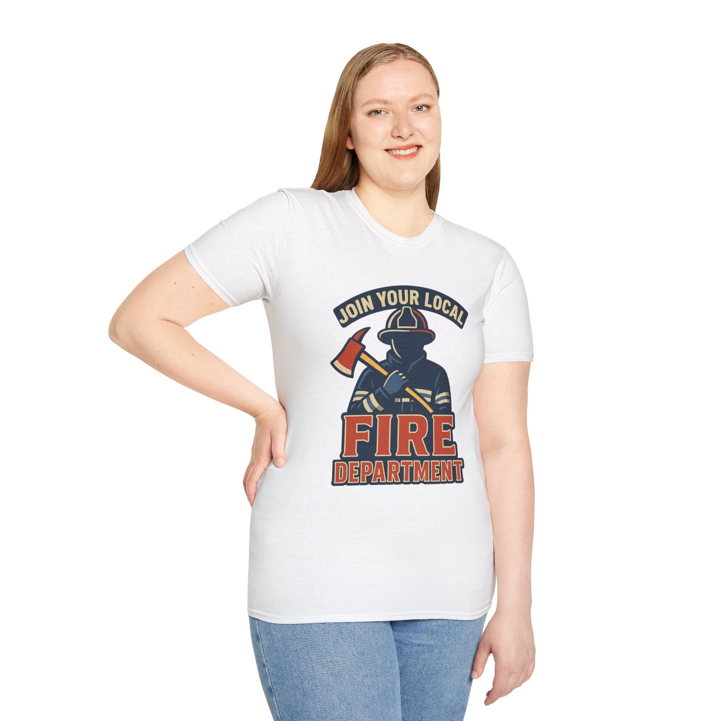 "Join Your Local Fire Department" Firefighter Shirt