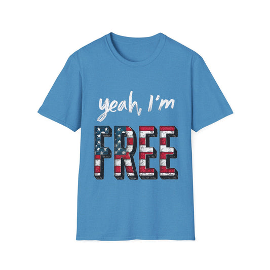 Yeah, I’m FREE – 4th of July Tee